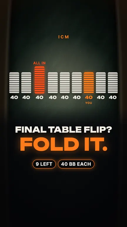 Final table flip